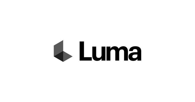 Luma homepage screenshot, video AI tool