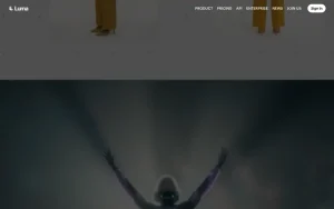 Luma homepage — screenshot of the video AI tool, 2026-10-01