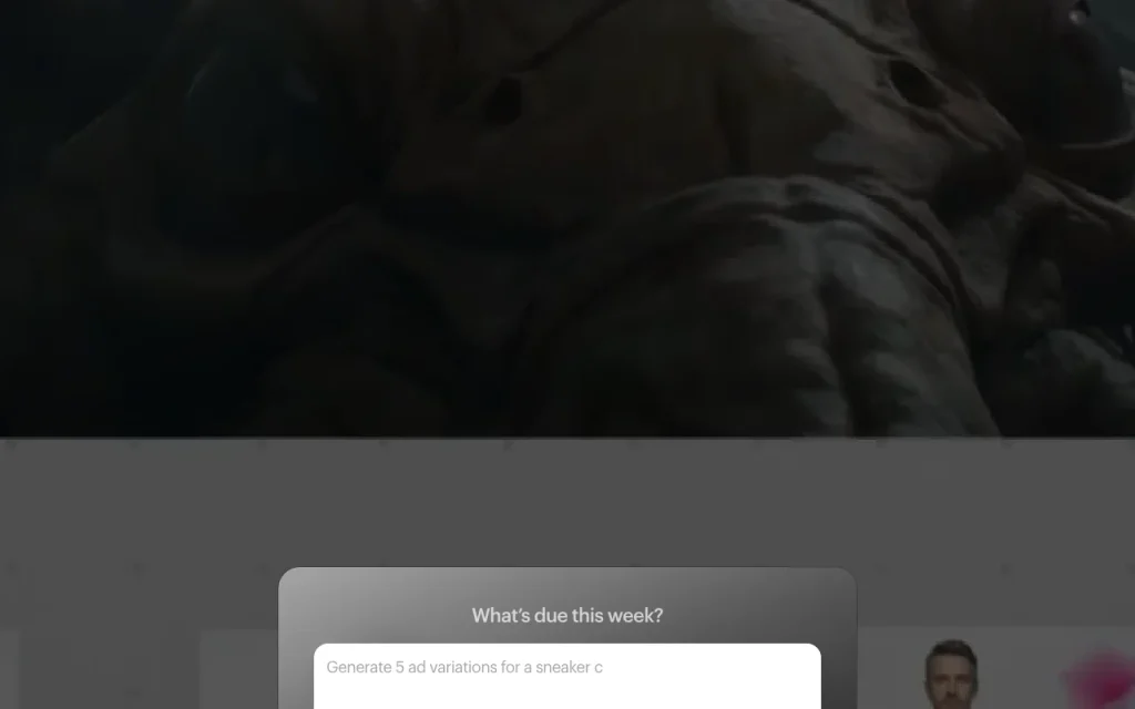 Luma homepage — screenshot of the video AI tool, Oct 1, 2026