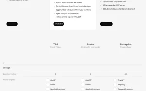 Mentionry pricing page with plans and prices — screenshot of the research & search AI tool, 2026-10-01
