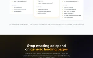 Mimelio pricing page with plans and prices — screenshot of the productivity & writing AI tool, 2026-10-01