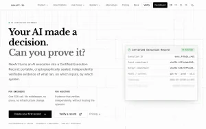 NexArt homepage — screenshot of the coding AI tool, 2026-10-01