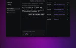 Nuphos homepage — screenshot of the coding AI tool, 2026-10-01