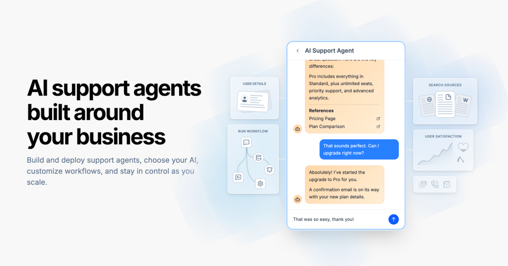 Optlo homepage screenshot, chat assistants AI tool