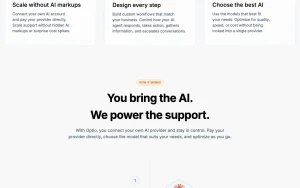 Optlo homepage — screenshot of the chat assistants AI tool, 2026-10-01