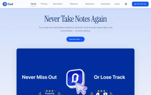 Owll.ai — productivity & writing AI tool cover image