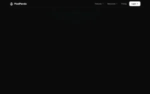 PixelPanda homepage — screenshot of the image generation AI tool, 2026-10-01