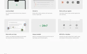 puppyone homepage — screenshot of the productivity & writing AI tool, 2026-10-01