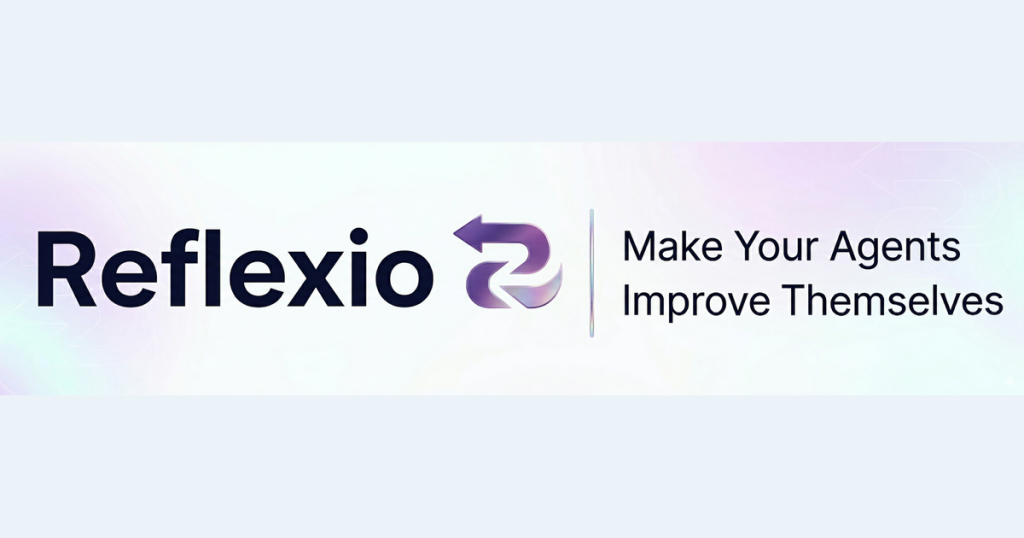 Reflexio homepage screenshot, coding AI tool