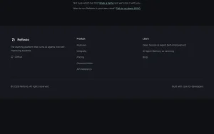 Reflexio pricing page with plans and prices — screenshot of the coding AI tool, 2026-10-01