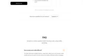 Rhetis pricing page with plans and prices — screenshot of the productivity & writing AI tool, 2026-10-01