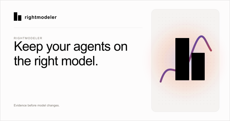 Capture d'écran de la page d'accueil de rightmodeler, outil d'IA programmation