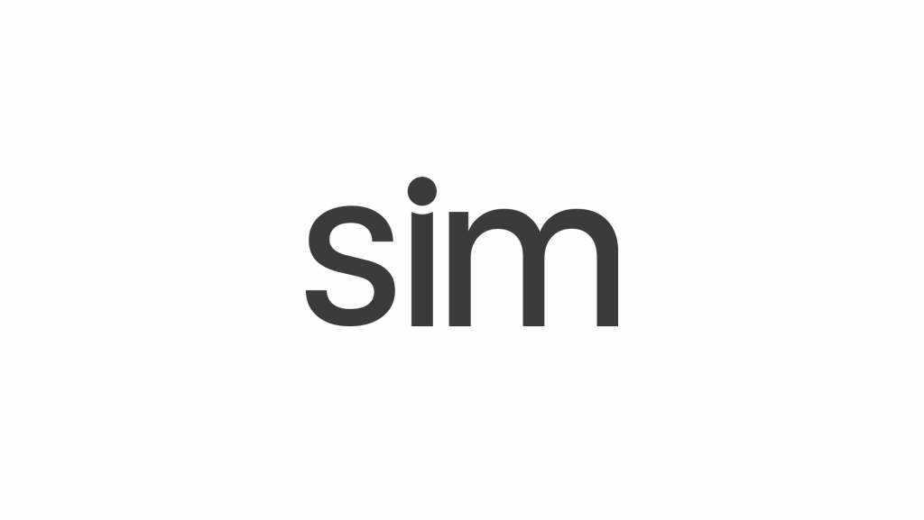 Sim captura de tela da página inicial, ferramenta de IA produtividade & escrita