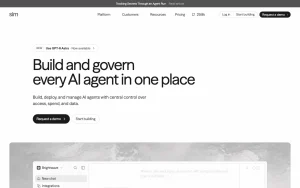 Sim homepage — screenshot of the productivity & writing AI tool, 2026-10-01