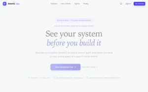 SkeletIQ homepage — screenshot of the coding AI tool, 2026-10-02