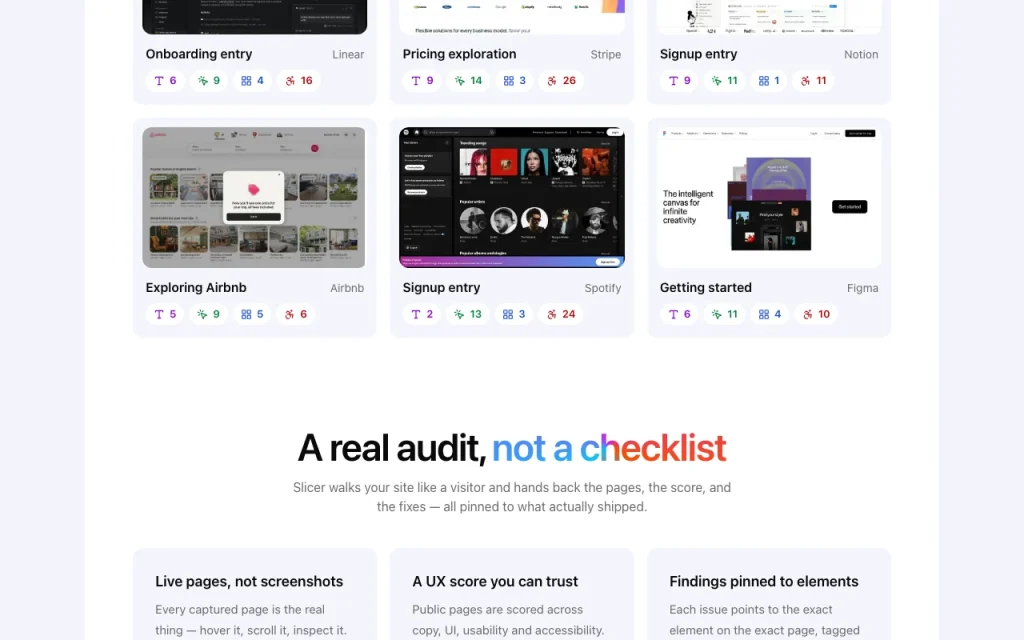 Slicer (slicer.dev) homepage — screenshot of the coding AI tool, Oct 1, 2026