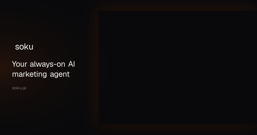 Soku AI homepage screenshot, productivity & writing AI tool