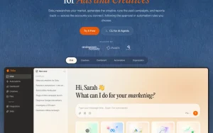 Soku AI homepage — screenshot of the productivity & writing AI tool, 2026-10-01