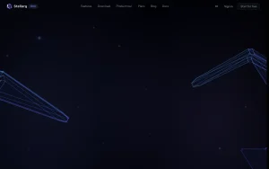 Stellary homepage — screenshot of the productivity & writing AI tool, 2026-10-01