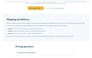 Storybook Studio pricing page with plans and prices — screenshot of the image generation AI tool, 2026-10-01