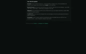 Talki documentation — screenshot of the productivity & writing AI tool, 2026-10-01