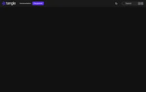 Tangle blog — screenshot of the coding AI tool, 2026-10-01