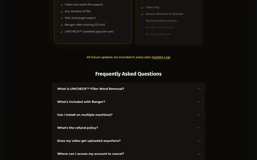TimeBolt pricing page with plans and prices — screenshot of the video AI tool, Oct 1, 2026