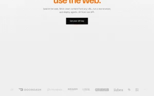 TinyFish homepage — screenshot of the coding AI tool, 2026-10-01