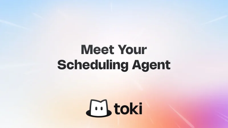 Toki Startseite, Screenshot, KI-Tool produktivität & schreiben