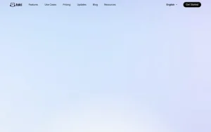 Toki homepage — screenshot of the productivity & writing AI tool, 2026-10-01
