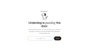 Underdog help center — screenshot of the productivity & writing AI tool, 2026-10-01