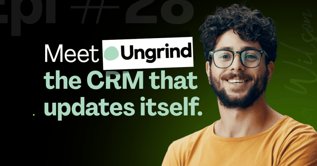 Captura de la página de inicio de Ungrind, herramienta de IA productividad y escritura