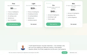 Ungrind homepage — screenshot of the productivity & writing AI tool, 2026-10-01