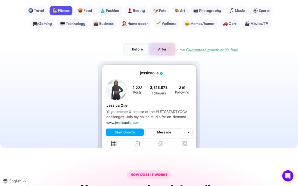 UpGrow homepage — screenshot of the productivity & writing AI tool, Oct 1, 2026