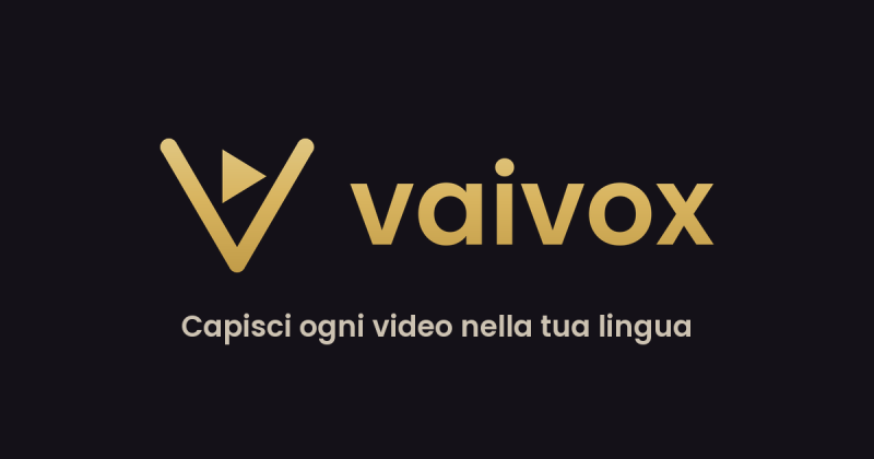 Vaivox homepage screenshot, audio & voice AI tool