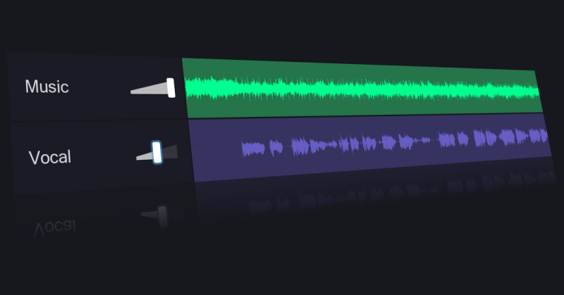 Vocal Remover homepage screenshot, audio & voice AI tool