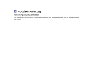 Vocal Remover pricing page with plans and prices — screenshot of the audio & voice AI tool, 2026-10-02