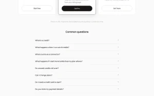 VocxAI pricing page with plans and prices — screenshot of the coding AI tool, 2026-10-01
