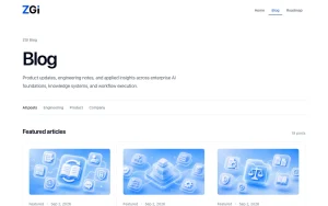 ZGI blog — screenshot of the productivity & writing AI tool, 2026-10-02