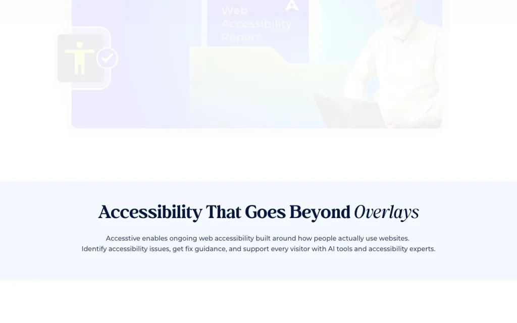 Accesstive homepage — screenshot of the productivity & writing AI tool, Oct 2, 2026