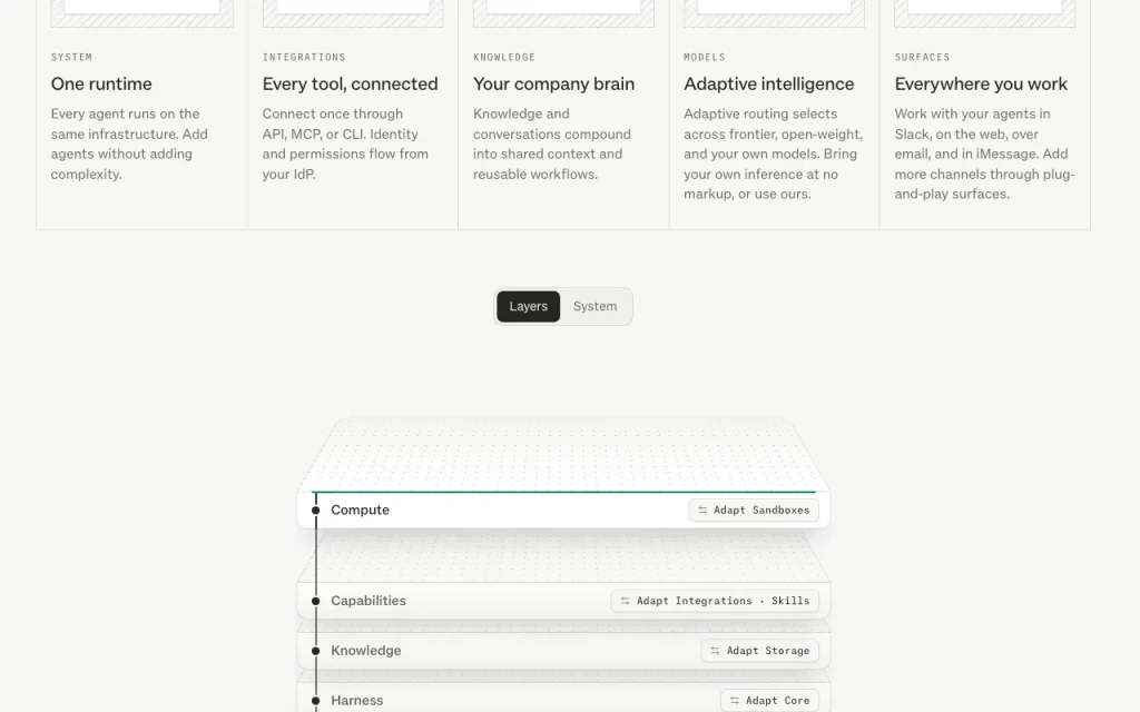 Adapt homepage — screenshot of the productivity & writing AI tool, Oct 2, 2026