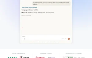 Adspirer homepage — screenshot of the productivity & writing AI tool, 2026-10-02