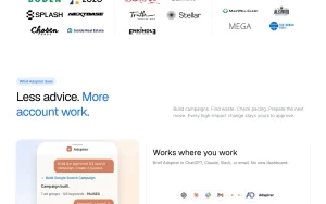 Adspirer homepage — screenshot of the productivity & writing AI tool, 2026-10-02
