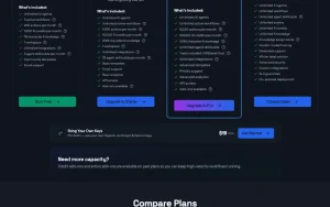 AffinityBots pricing page with plans and prices — screenshot of the productivity & writing AI tool, 2026-10-02