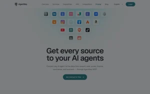 AgentKey pricing page with plans and prices — screenshot of the research & search AI tool, 2026-10-02