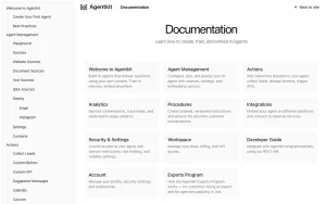 Agentkit documentation — screenshot of the chat assistants AI tool, 2026-10-01