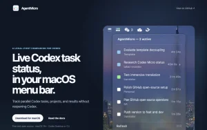 AgentMicro — coding AI tool cover image