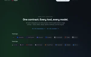 AgentsKit.js homepage — screenshot of the coding AI tool, 2026-10-02