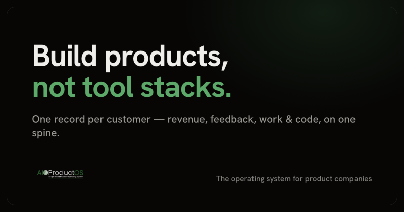 AIOProductOS homepage screenshot, productivity & writing AI tool