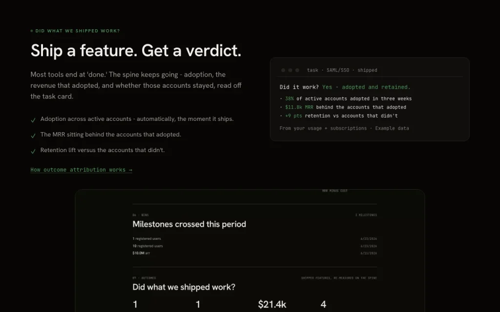 AIOProductOS homepage — screenshot of the productivity & writing AI tool, Oct 1, 2026